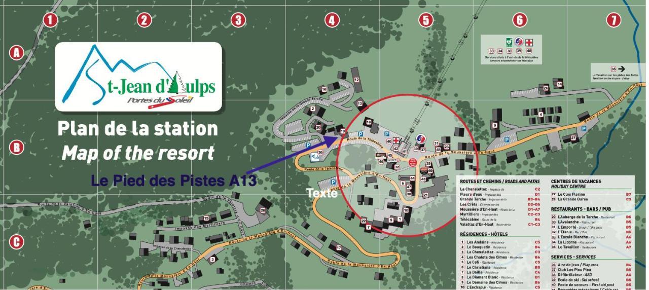 Au Pied Des Pistes B31, Chaleureux Studio 4 Pers, Vue Sur La Vallee Imprenable Avec Wifi, Draps Non Compris Saint-Jean-d'Aulps Luaran gambar